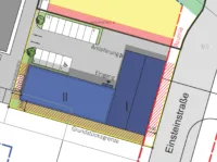 Lageplan mit Stellplätzen
